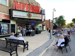 Sarnia's Imperial Theatre is planning to hold a second edition of its Show in a Tiny Bubble musical performance outside the downtown venue Sept. 4, 7:30 p.m. The first was held in early August.