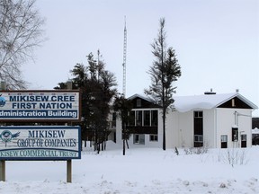 The administrative building for the Mikisew Cree First Nation and the band's group of companies on February 8, 2018. Vincent McDermott/Fort McMurray Today/Postmedia Network