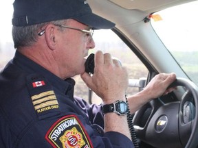Platoon Chief Norm Sutton's long career in the fire department in Strathcona County has left him with a lot of memorable experiences, including being one of the first to respond to the Black Friday tornado in 1987 that killed 27 people, injured more than 300 others and destroyed over 300 homes. Photo Supplied
