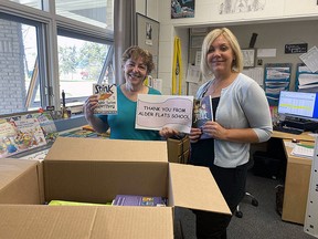 Over 1,000 families in Wetaskiwin Regional School Division were supplied with reading materials after schools closed after WRPS was selected for an Indigo Love of Reading grant.