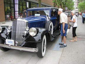 Pierce-Arrow was a prestigious Buffalo-based automaker that produced luxury cars from 1904 until 1937 or 1938. This 1933 limo attracted quite a lot of attention at the Chatham RetroFest car show in 2018. Peter Epp photo