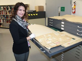 Lambton County Archives archivist/supervisor Nicole Aszalos. File photo/Postmedia Network