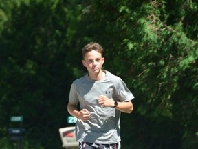 Georgian Bluffs cancer survivor Jesse Walker is running a half-marathon as a fundraiser for childhood cancer research on August 22.