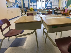 The Ontario government has told school boards to prepare for various scenarios with regard to resumption of classes this fall. MIKE HENSEN / Postmedia