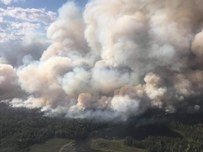 Red Lake Fire 49 is currently 1,037 acres in size.