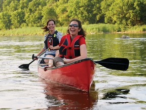 Paddleboard, canoe and kayak rentals are available on the Grand River, alongside celebrated walking and hiking trails, lush gardens and the historic jewels.