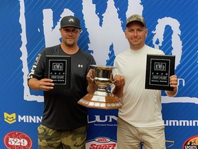 Paul Janzen and Justin Hebert won the sixth anual Kenora Walleye Open with 30.04 pounds of fish caught over two days.