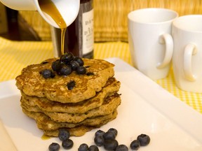 Blueberry pancakes. (Mike Hensen/The London Free Press)