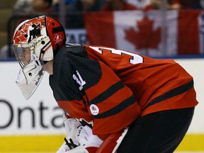 Sherwood Park's Carter Hart. Dave Abel/Toronto Sun/Postmedia Network/File