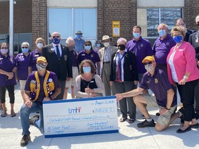 Officials from the local Lion's Club and from Trenton Memorial Hospital Foundation gathered this week to celebrate the service club's ongoing support of the hospital, including its financial assistance in the Smart IV Pump campaign.
VIRGINIA CLINTON