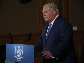 Premier Doug Ford addressed the Association of Municipalities of Ontario (AMO) conference Monday. Ford discussed the provincial government's approach to handling COVID-19 and its economic impacts during his address.
FILE