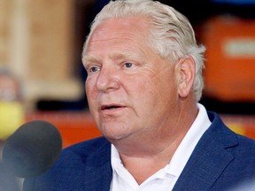 Premier Doug Ford pledged $7.65 million over five years as one of the new layers of support in the anti-human trafficking strategy under way by the Ontario government. The announcement was made Monday during the premier's daily press conference.
FILE