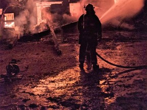 Quinte West Fire Chief John Whelan said a major barn fire Thursday killed 50 dairy cows and caused $1 million in losses. The cause of the fire is under investigation and the Ontario Fire Marshall has been called in to the scene.
SUBMITTED