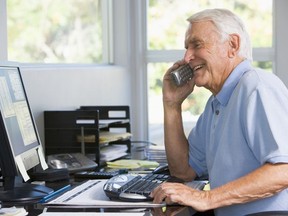 Local Input~ // UNDATED -- cozy small home office in family home business older man retired senior citizen retiree pensioner
CREDIT: FOTOLIA
(FOR NATIONAL POST USE ONLY)/pws