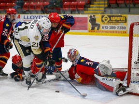 The Ontario Junior Hockey League Ñ home of the Trenton Golden Hawks and Wellington Dukes Ñ recently announced plans for its 2020/21 junior A season. 
AMY DEROCHE/OJHL IMAGES

Editorial Use