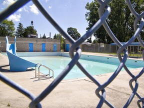 The pool at Woodman Community Centre in Brantford closed for the season August 3 after repairs failed to stop a continued loss of water.