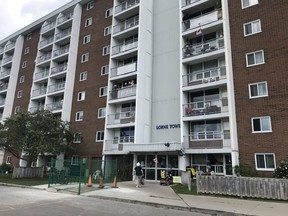 The city is moving to address concerns of Lorne Towers tenants about drug use, fights and theft in their building. Susan Gamble