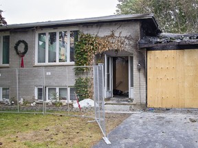 Fire devastated the Drewery family's home at 11 Ludlow Crescent in Brantford on Thursday, August 27.