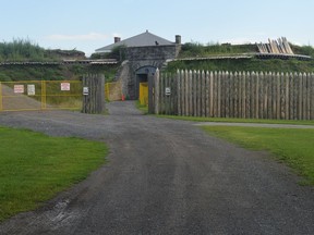 Fort Wellington National Historic Site in Prescott serves as the start/finish line for the COVID-compliant Fort Town Night Run on Saturday, Sept. 26.
Tim Ruhnke/The Recorder and Times