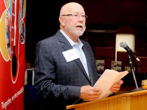Terry O'Reilly, shown here at the launch of the United Way's 2015 campaign at the former CJ's Banquet Hall in Brockville, is returning to chair the Leeds & Grenville organization's 2020 fundraising drive.
File photo/The Recorder and Times