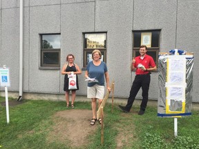 Centre 105 staff at the breakfast pick-up window are, from left, Catherine Stapley (support worker), Lorraine Kouwenberg (cook and support worker) and Taylor Seguin (program co-ordinator). Handout/Cornwall Standard-Freeholder/Postmedia Network

Handout Not For Resale