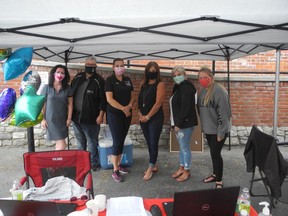 Staff members and guests were broadcasting live all day outside Corus studios up from 6 a.m. to 7 p.m for the Corus Caring Hearts Radiothon in Cornwall, Ont. Joshua Santos/Cornwall Standard-Freeholder/Postmedia Network