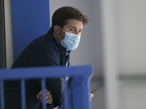 Maple Leafs GM Kyle Dubas is on the hot seat, with his team exiting the post-season early for the fourth straight year. CRAIG ROBERTSON/TORONTO SUN FILE