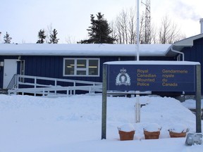 Wood Buffalo RCMP's Fort Chipewyan detachment on Thursday, January 16, 2020. Vincent McDermott/Fort McMurray Today/Postmedia Network