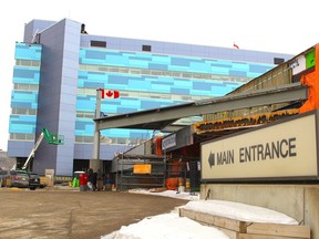 Renovation work continues on the Northern Lights Regional Health Centre in Fort McMurray on Friday, March 6, 2020. Vincent McDermott/Fort McMurray Today/Postmedia Network ORG XMIT: POS2003101428571542 ORG XMIT: POS2003171757108904