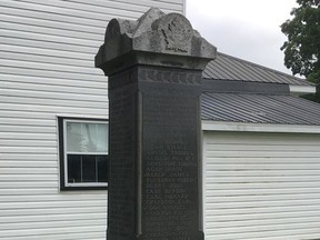 The Joynt Memorial unveiled on May 24, 1923 was the only Huron County War Memorial paid for entirely by private funds. Submitted