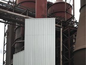 Last year Algoma Steel installed two large fan motor enclosures at the steelmaking gas cleaning plant.  The project was completed in June, 2019 at a cost of about $1.2 million, successfully reducing noise levels from 102 to 86 dBA within one meter of the source.