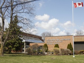 The Algonquin and Lakeshore Catholic District School Board office in Napanee, Ont. on Tuesday April 21, 2015. Julia McKay/The Kingston Whig-Standard/Postmedia Network ORG XMIT: POS1610171037010152