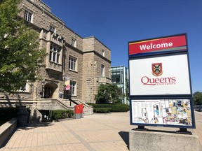 Queen's University has released its priorities for welcoming students back to campus in the fall. (Julia Harmsworth/For The Whig-Standard)