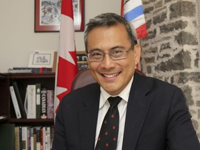 Ted Hsu, the former MP for Kingston and the Islands, won the local Liberal nomination for the 2022 provincial election. (Julia McKay/The Whig-Standard)