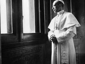 Pope Pius XII in the Vatican in the 1950s. (Getty Images)
