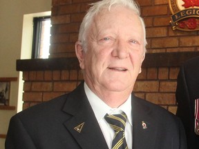 Allan Jones, president of Royal Canadian Legion Branch 560, at the branch in Kingston.