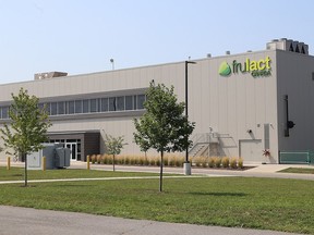 The Frulact Canada plant on Centennial Drive  in Kingston on Monday August 24, 2020.