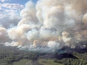 Red Lake Fire 49 is 750 hectares in size, out of control and receiving aerial fire suppression.
Sol Mamakwa/Twitter