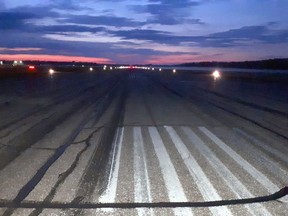 The Pembroke and Area Airport is holding a new fundraiser on the evening of Sept. 2. Registered participants book a time when they will be able to 'Walk the Runway' which will be illuminated in the same fashion it is when pilots are landing their aircraft at night. Proceeds go to Project Runway. Submitted photo