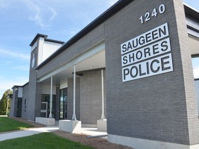 The Saugeen Shores Police Service headquarters.