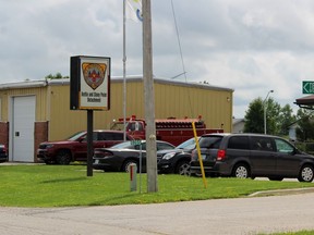 The Anishinabek police station at Kettle and Stony Point First Nation is shown in this file photo.