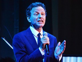 Tony-Award winning actor Brent Carver is shown here performing in his cabaret during the Stratford Festival's 2017 season. Carver's family announced the celebrated actor had died earlier this week.
(Galen Simmons/Beacon Herald file photo)
