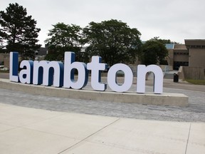 Lambton College is preparing for an unusual September start to the school year amid COVID-19. Enrolment is down and a hybrid learning model has been implemented to minimize the number of people on campus. (Tyler Kula/The Observer)
