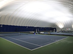Sudbury Indoor Tennis Centre in Sudbury, Ont. The centre will fully reopen Sept. 19.