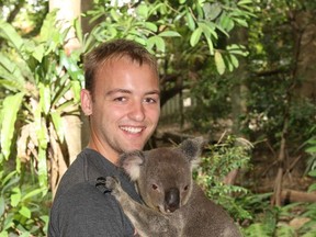 Life as a competitive trampolinist must seem half a world away, these days, for former Sudbury Laurels' gymnast Jordan Mulloy. He is now a doctor in Australia. Supplied