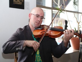 Paul Lemelin, shown in this file photo, will be one of the performers to appear at the Patio Tour that has been organized for Saturday in downtown Sudbury.