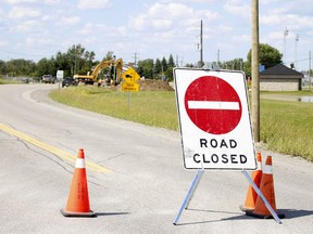 A section of Airport Road, near Bozzer Park, was closed Friday and city officials said there was a good chance it was going to remain closed for a couple of more days while efforts are made to repair a broken water main in that area.

RICHA BHOSALE/The Daily Press
