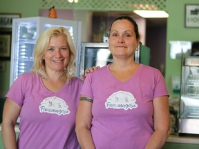Like most restaurateurs, Sophie Castonguay, left, and Roxanne Carr of Northern Lights Fauxmagerie have had to adapt and ride through the economic storm resulting from the COVID-19 pandemic.

ANDREW AUTIO/Local Journalism Initiative
