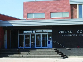 Vulcan County's administration building.
