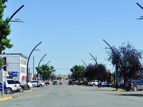 Town of Vulcan public works staff are installing 43 new decorative LED street light standards on Centre Street and Second Avenue, and by the pool. Last year council approved a motion for the Town to spend up to $227,136.60 on the project, with half of the money coming from Federal Gas Tax funding and half from the Street Light Capital Reserve. STEPHEN TIPPER